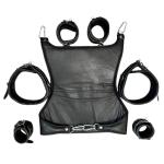 Real Cowhide Leather Heavy Duty Snug Fit Restraints Set Adjustable