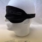 x5 XGO Black Blindfolds 100% Polyester One Size Made in USA Sleep Mask Eye Cover