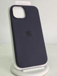 Genuine Apple iPhone 15 Silicone Case w/Magsafe - Black - Open-Box