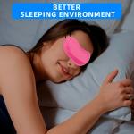 12 PCS Multicolor Sleep Eye Masks Blindfolds Adjustable Travel Party Game