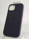 Genuine Apple iPhone 15 Silicone Case w/Magsafe - Black - Open-Box