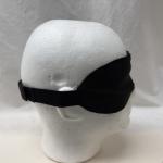 x5 XGO Black Blindfolds 100% Polyester One Size Made in USA Sleep Mask Eye Cover