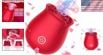 Silicone Rose Toy Clitoral Stimulator 10 Modes for Ultimate Pleasure Experience