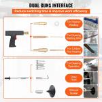 Portable Car Body Dent Puller Repair Tool 3000W Stud Welder Dent Repair Kit