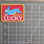 Lucky Rabbit Retro Vintage Style Luck Bunny Iron On Patch