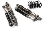Realistic Billet Machined Dual Shock Set (2) for 1/10 Off-Road Crawler (L=90mm)
