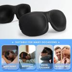 1 Pack Travel 3D Eye Mask Sleep Soft Padded Shade Cover Rest Relax Blindfold