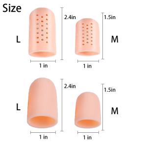Big Toe Silicone Protector Corrector Cap Cushion For Corn Callus Blister Walking