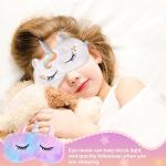 Sleep Mask for Kids Girls,3Pack,Unicorn Sleep Mask,Cute Animal Eye Mask for Prin