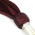 Genuine Cow Hide Thick Leather Flogger 50 Tails or Heavy Leather Flogger Whip