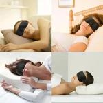 2 Pack Travel 3D Eye Mask Sleep Soft Padded Shade Cover Rest Relax Blindfold