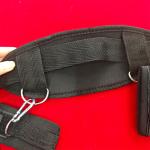 Nylon Bed Restraint Handcuffs Ankle Cuffs Open Leg Straps for Bondage Slave BDSM