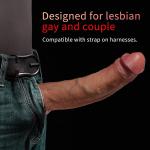 Dildo9 Inch Realistic Lifelike Big Real Dong Suction Cup Waterproof Women Toys