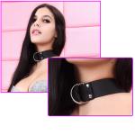 BDSM Bondage SM Kit Women Neck Collar Restraint Set Love Black Slave Hand Cuffs