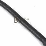 Bull Whip 2.6 Foot 8 Plaits Cow Hide Leather Bullwhip Black Single Tail 