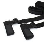 Nylon Bed Restraint Handcuffs Ankle Cuffs Open Leg Straps for Bondage Slave BDSM