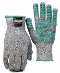 G & F 77100 Cut & Heat Resistant Gloves Silicone Block Palm Coating