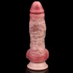 Thrusting Dildo Realistic Lifelike Real Dong Suction Cup for Women use Lubricant