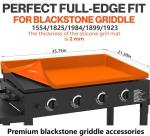 Upgraded Extra-Thick Silicone Griddle Mat for Blackstone  Grill Full-Wrap
