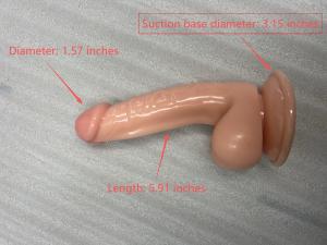 5.9 Inch Realistic Lifelike Big Real Dong Suction Cup Waterproof Women Toys