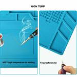 Phone Repair Silicone Pad Magnetic Work Mat Screwdriver Pad for IPhone X 8 7 6