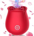 Silicone Rose Toy Clitoral Stimulator 10 Modes for Ultimate Pleasure Experience