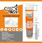 Cool Tools ALL PURPOSE Caulk-Seal 100% Silicone Sealant, 10 OZ Cartridge Clear