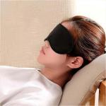 Soft Black Blindfolds – 3pcs Ergonomic Eye Masks for Better Sleep & Relaxation