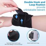 Patient Restraints w/ Quick Buckles, Wrist/Ankle Bed Belts (4 Pcs)