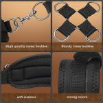 Bondage Bed Restraint Adjustable Neck to Thigh Restraints✨ Hand to Ankle Toys...