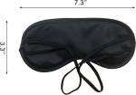 Soft Black Blindfolds – 3pcs Ergonomic Eye Masks for Better Sleep & Relaxation