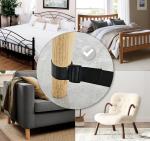 Patient Restraints w/ Quick Buckles, Wrist/Ankle Bed Belts (4 Pcs)