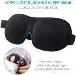 1/2 Pack Travel 3D Eye Mask Sleep Soft Padded Shade Cover Rest Relax Blindfold