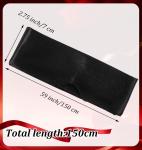 2Pcs Silk Blindfolds for Sleeping, Soft Satin Eye Mask for Sleep Comfortable Bla