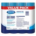 Sprayway Glass Cleaner 19 Ounce Pack of 4 Streak Free Shine - FREE SHIPPING