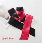 Silk Blindfold Soft Silky Relax Comfortable Eye Mask Bondage Tie Cosplay Cover