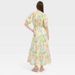 Women's Vacation Short Sleeve Maxi Dress - Roller Rabbit