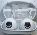 wearable Breast Pump, 2 pack w/case, smart 15 levels, hands free, discreet/quiet