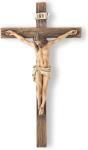 10 inch Handmade Wall Cross Realistic Crucifix INRI Jesus Christ Religious Deco
