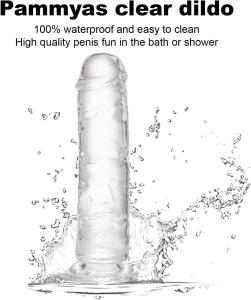 Dildo8 Inch Realistic Lifelike Big Real Dong Suction Cup Waterproof Women Toy