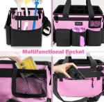 Pink Wearable CleanCaddy Cleaning Organizer Adjustable Shoulder Straps