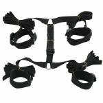 Bed Bondage Restraints Set Pillow Ankle Strap Handcuffs BDSM Toy Romantic