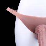 Wearable Penis Sleeve Extender&Enlarger For Men Silicone Realistic Hollow Pants