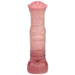 7.59" Realistic Textured Penis Sleeve - Extended Girth Reusable Couple Toys USA