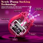 Rose-Sucking-Vibrator-10 Speed-Clit-Nipple-Sucker-Massager-Toy-use Lubricant US