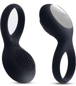 New Seal Svakom Tyler Silicone Rechargeable Clitoral Stimulator Couple's Ring