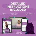 Pelvic Wand w/ Vibration for Pelvic Muscle Pain Vibrating Relief Intimate Rose 