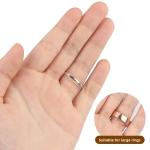 8 Sizes Clear Silicone Ring Sizer Invisible Anti-Loss Ring Holder