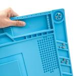 Magnetic Heat Insulation Silicone Pad Mat Platform For Soldering Repair 45x30cm