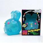 Nee Doh Jelly Hops Scented Easter Needoh Squish Bunnies Toy Blue rabbit GY